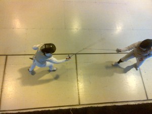 searching for the blade begging for attack into preparation