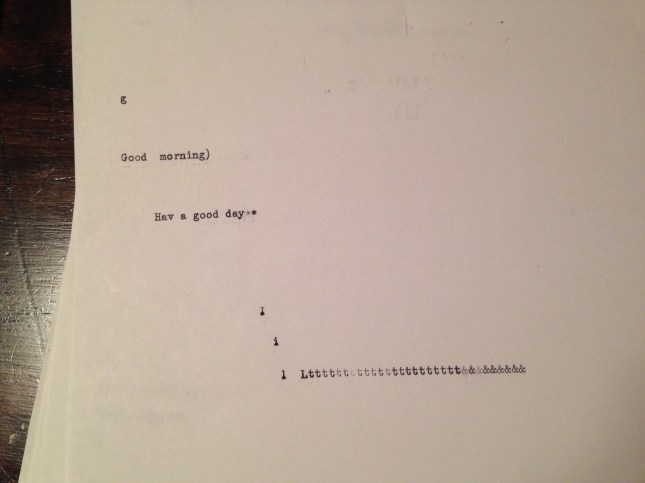 Some mornings I forget, and eight-year-old Peanut does my job for me.